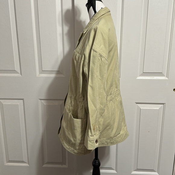 EVERLANE Green The Cinchable Chore Jacket - Picture 2 of 5